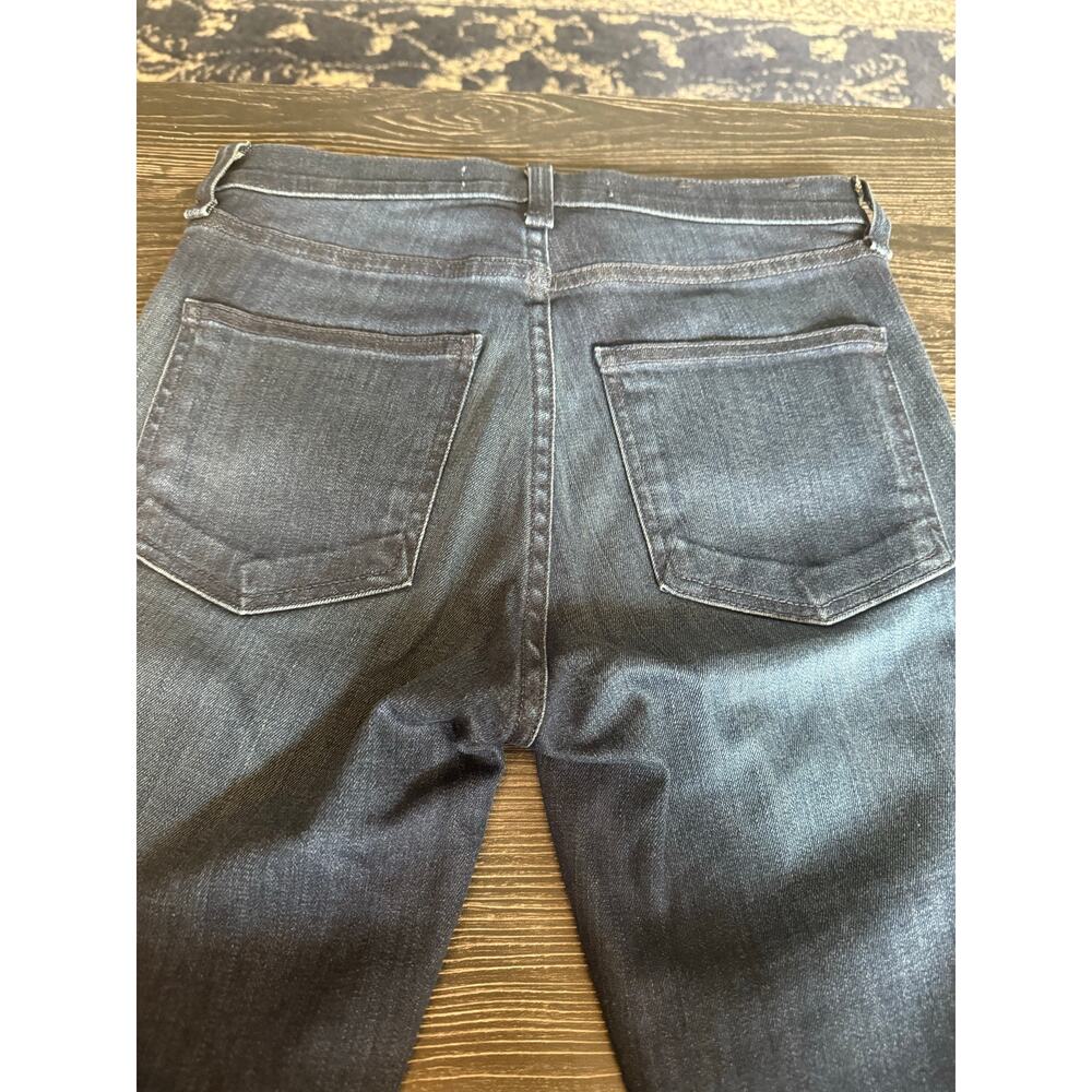Veronica Beard Debbie 10” Skinny Jeans in Midnight w/Fray in Tux Cut Sz. 0 - Picture 2 of 7